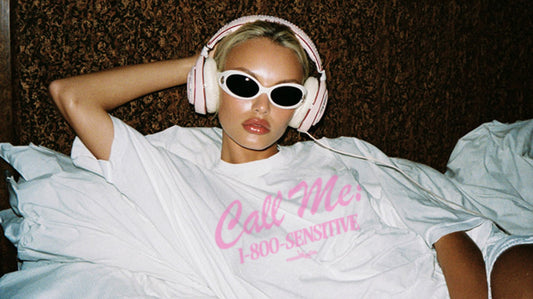 Call Me! 1-800-SENSITIVE Oversized Tee