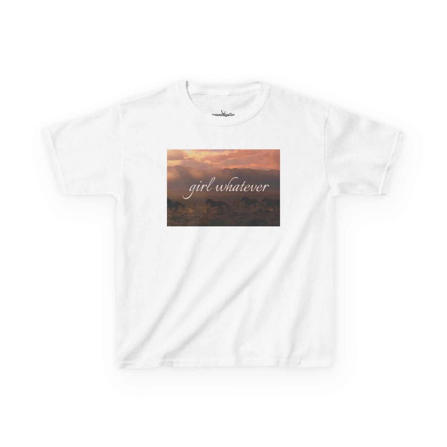 Girl Whatever Baby Tee