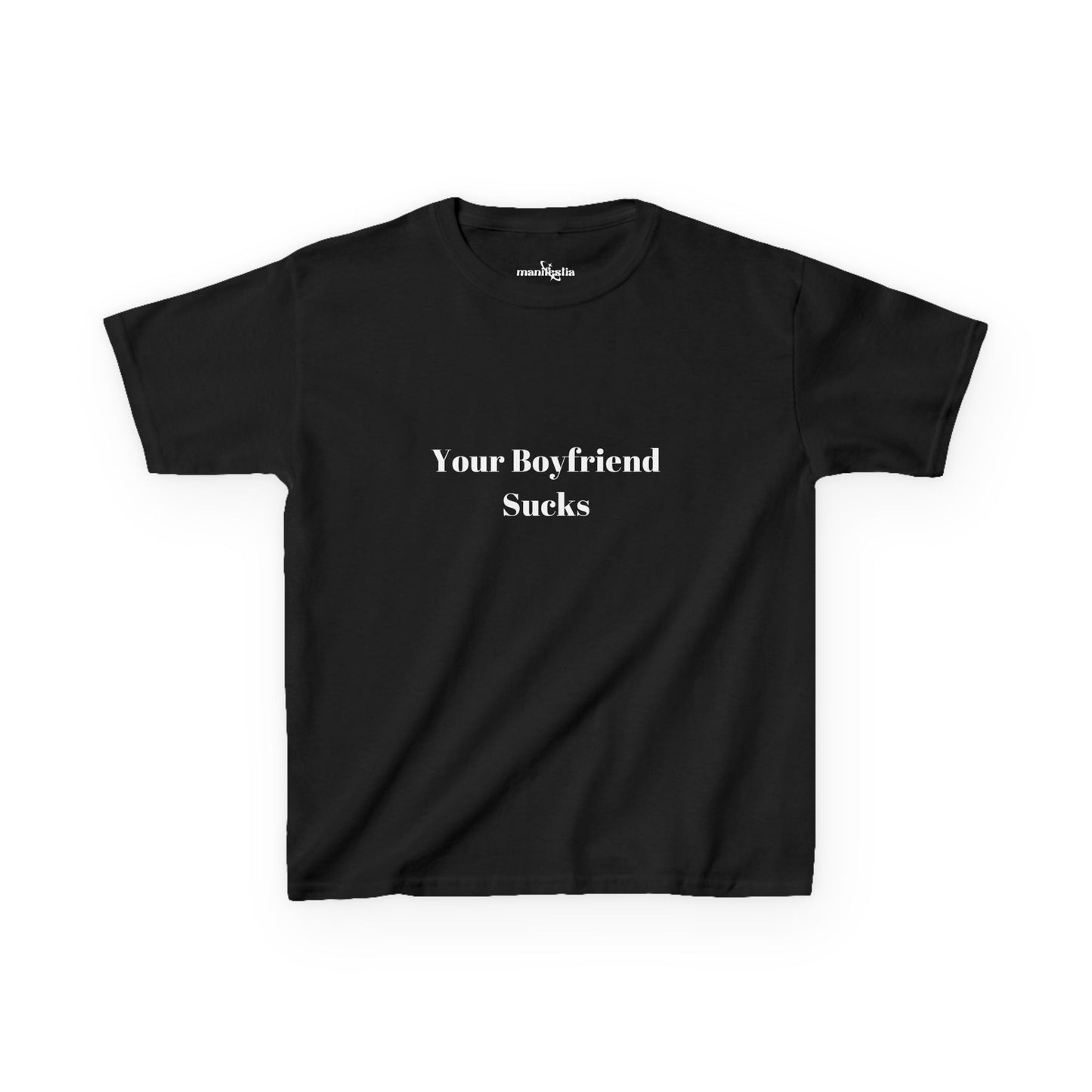 Your Boyfriend Sucks Date Me Instead Baby Tee