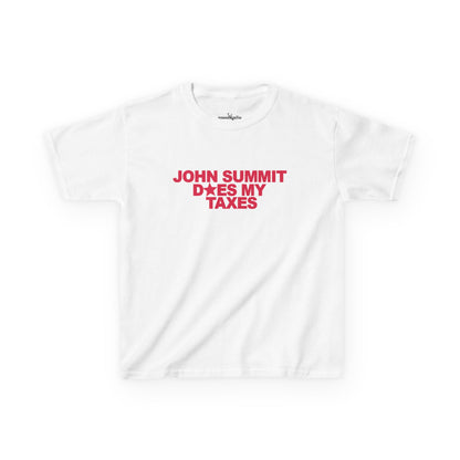 John Summit Does My Taxes Baby Tee