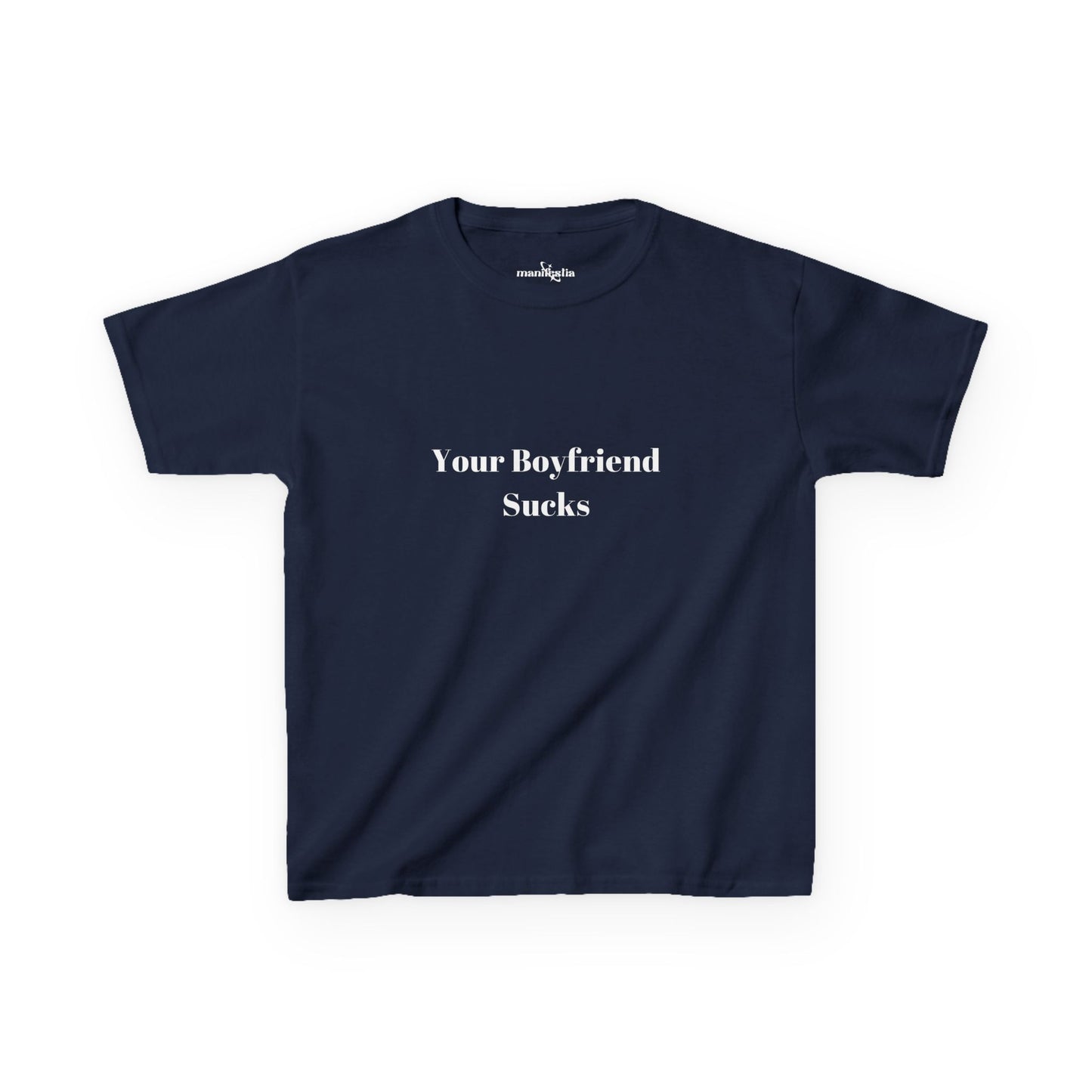 Your Boyfriend Sucks Date Me Instead Baby Tee
