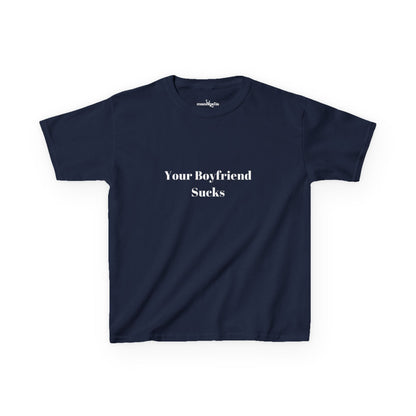 Your Boyfriend Sucks Date Me Instead Baby Tee