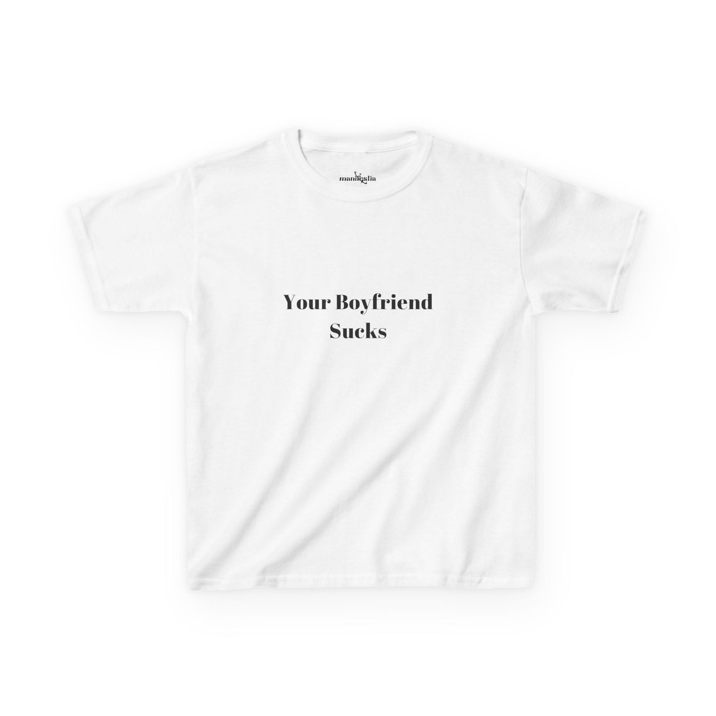 Your Boyfriend Sucks Date Me Instead Baby Tee