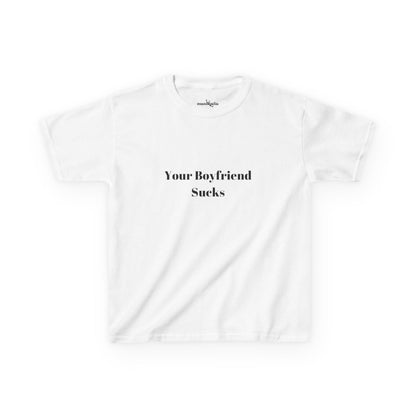 Your Boyfriend Sucks Date Me Instead Baby Tee