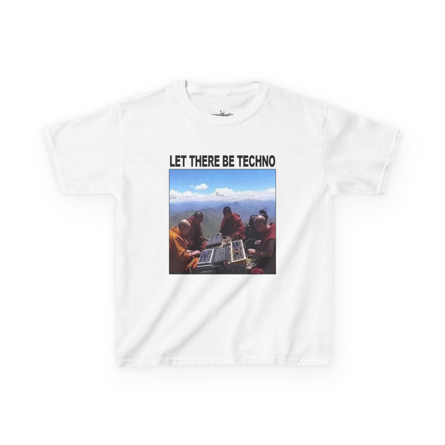 Let There Be Techno Baby Tee