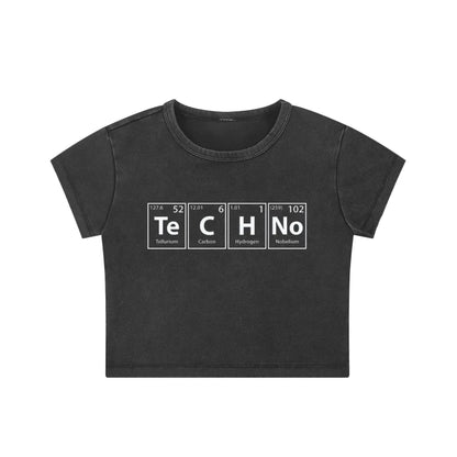 Techno Crop Top