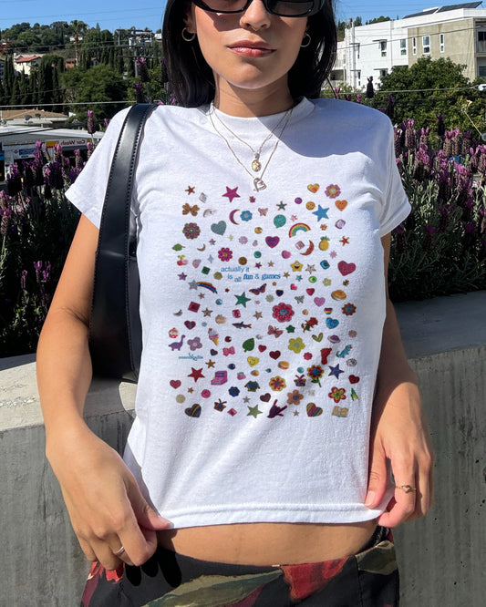 Actually It Is All Fun & Games Baby Tee