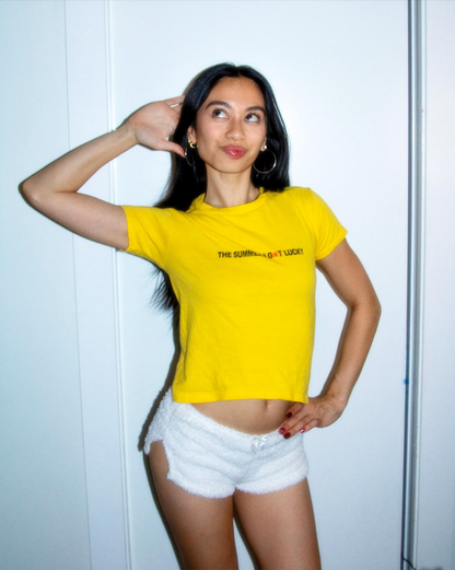 The Summer I Got Lucky Baby Tee