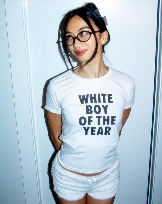 White Boy Of The Year Baby Tee