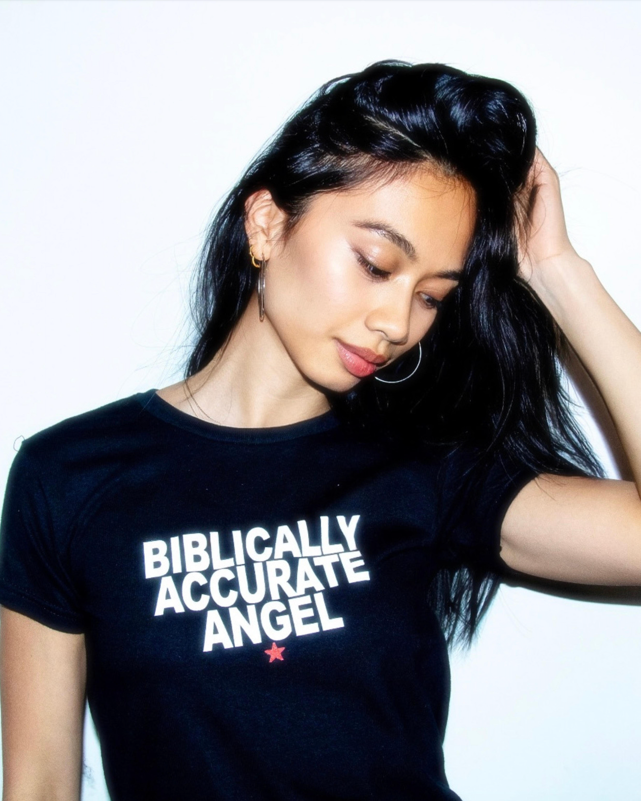 Biblically Accurate Angel Baby Tee