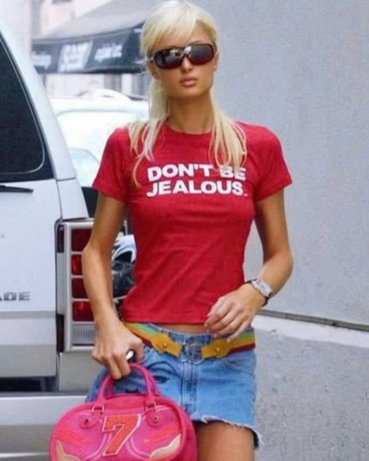 Don't Be Jealous Baby Tee