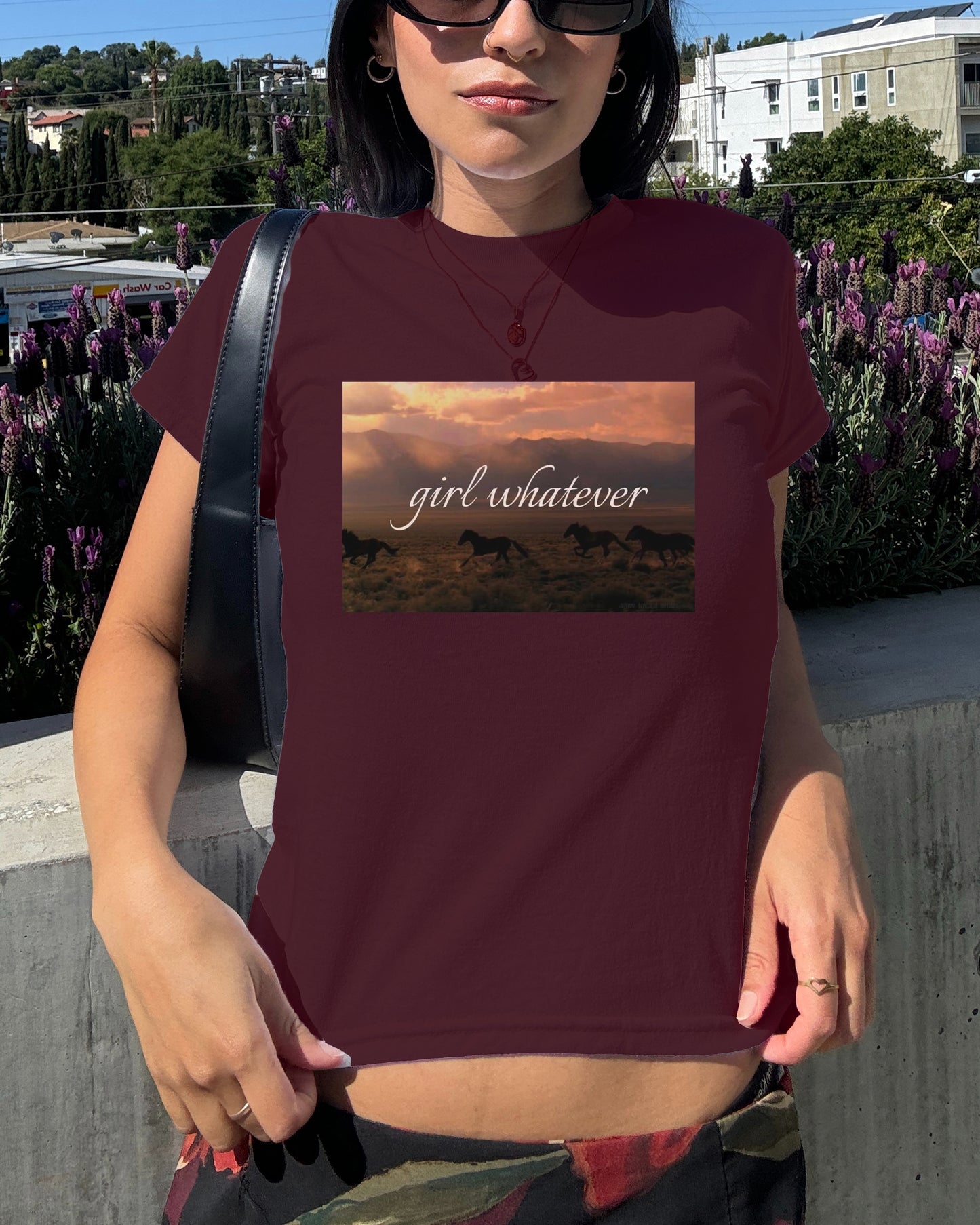 Girl Whatever Baby Tee