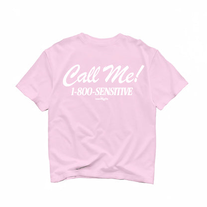 Call Me! 1-800-SENSITIVE Oversized Tee