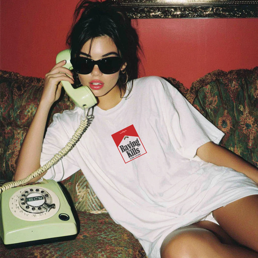 Raving Kills (The Demons Keep Dancing) Oversized Tee